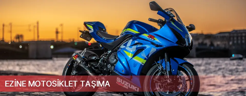 Ezine İlçemi Motosiklet Taşıma